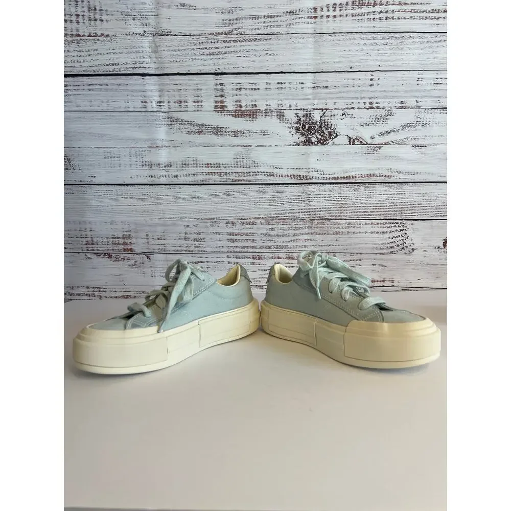 Converse Chuck Taylor All Star Cruise Ox Platform Sneaker Blue White Size 8